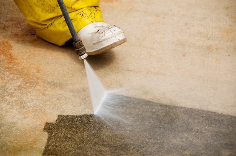 Concrete Cleaning Cautions